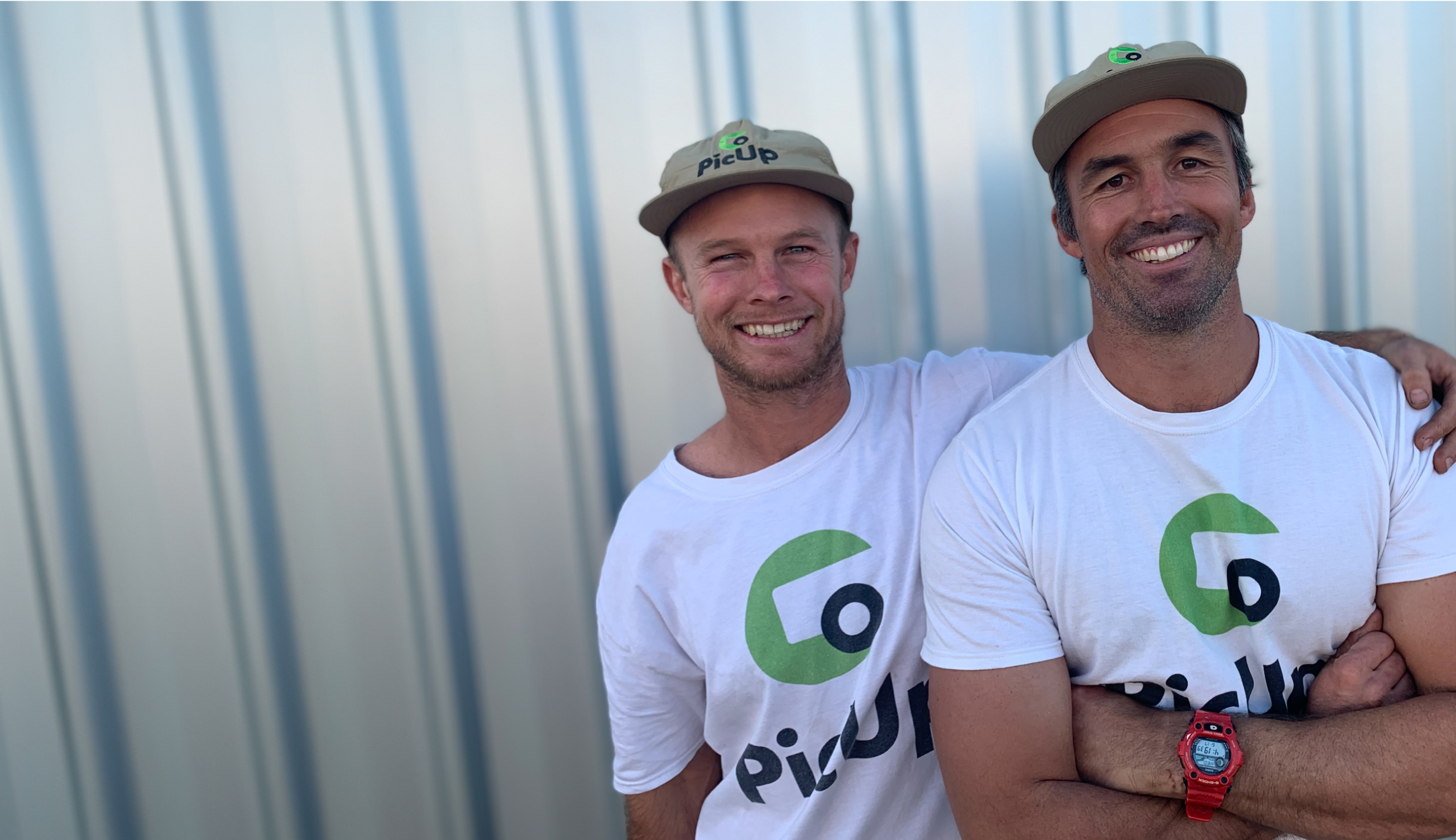 Two PicUp haulers in branded uniform